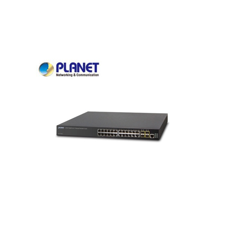 Layer 3 24-Port 100/1000X SFP with 16-Port shared